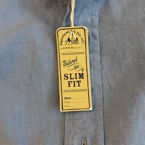 J. Crew Factory Shirts - J crew factory sun washed oxford slim fit new J. Crew Factory Shirts - J crew factory sun washed oxford slim fit new